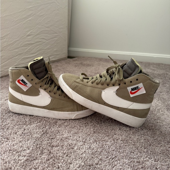 nike blazer mid rebel neutral olive